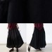 2021 Vintage drawstring pleated oversize gray wide leg pants